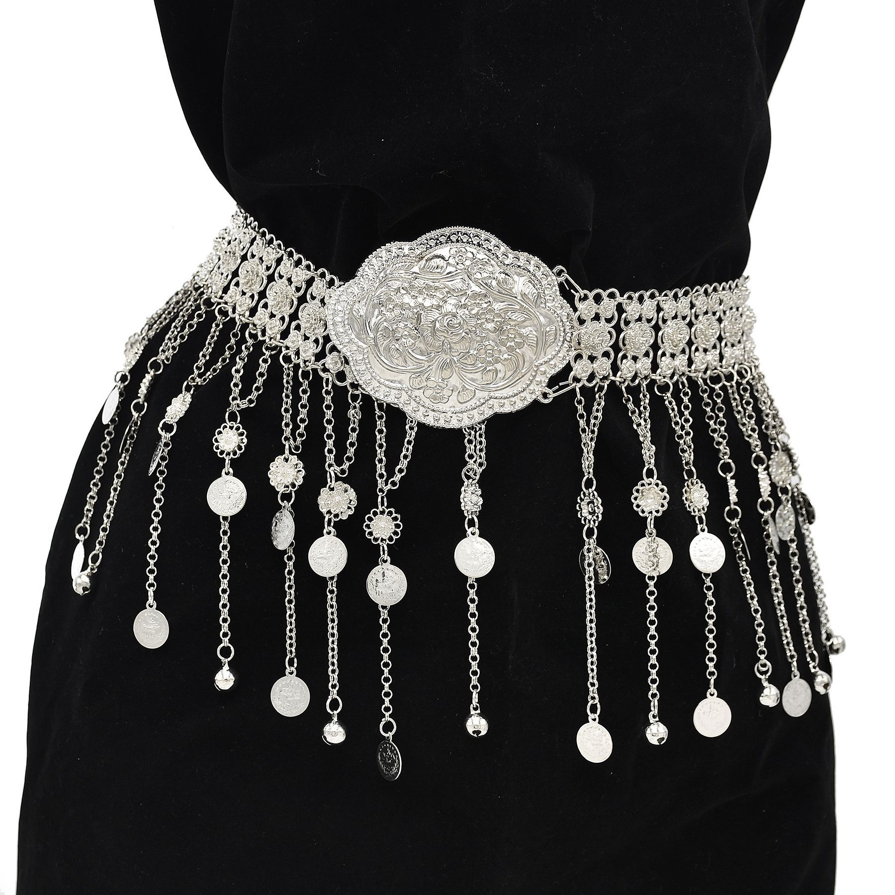 Ethnic Fashion Co In - Chaînes de corps plaquées argent pour