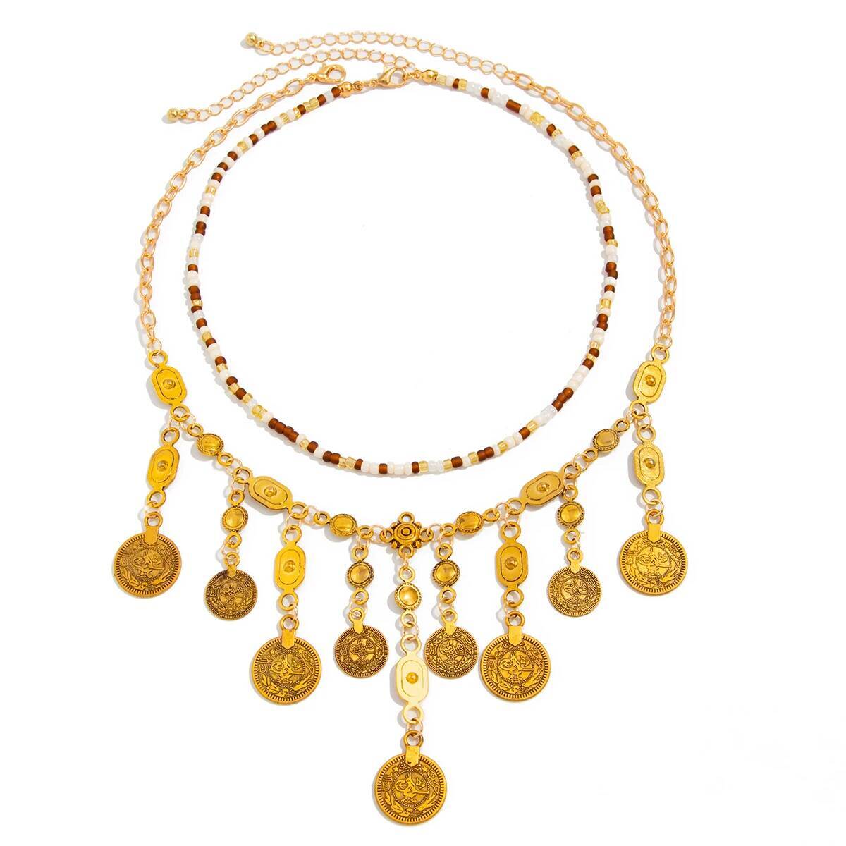 Ethnic Fashion Co In - Ingemark ​ 2 pièces/ensemble Vintage pièce