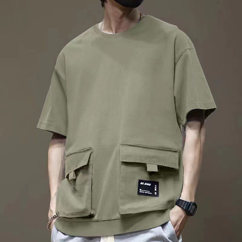 Men'S Ethnic Fashion Trends - T-shirt à Manches Courtes et Col