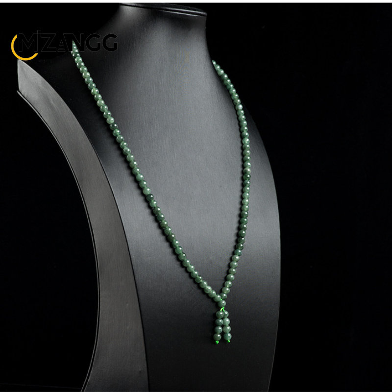 Collier en jadéite naturelle d - Ethnic Fashion For Ladies avis et prix