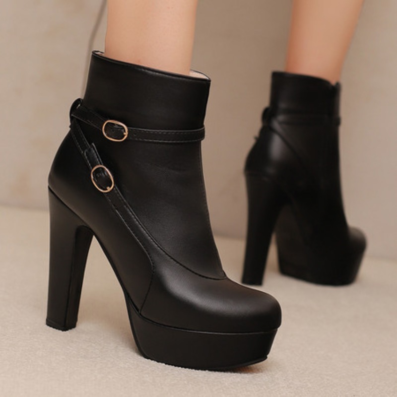 Bottines à plateforme pour fem - Ethnic Fashion For Ladies avis et prix
