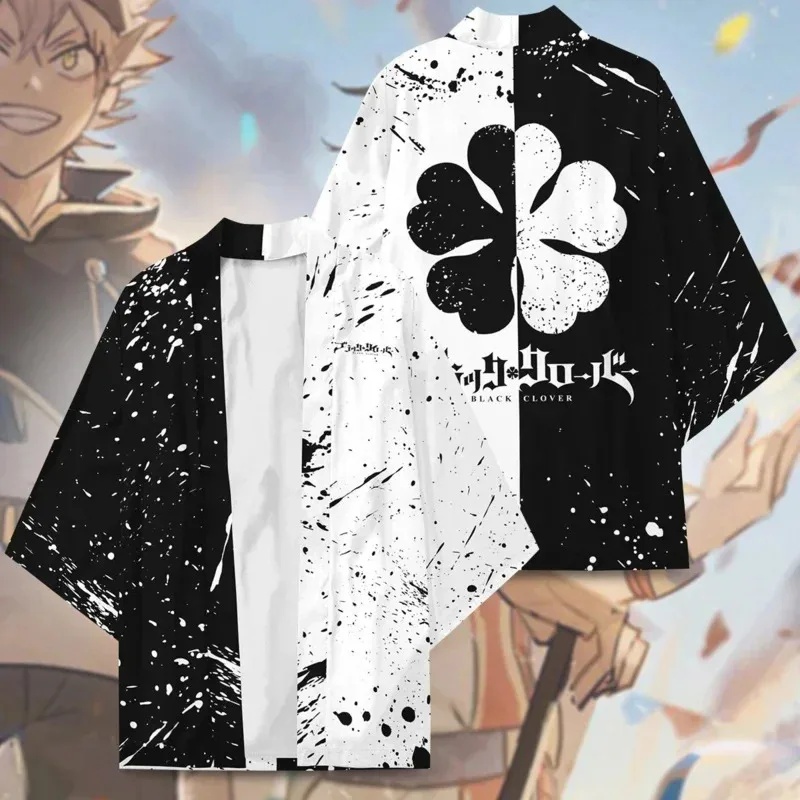 Tenue Premium Anime Black Clov - Haori Japanese Jacket avis et prix