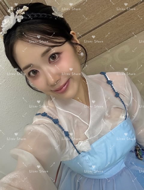 Ensemble 3 pièces Liser Short  - Hanbok Modern Set avis et prix
