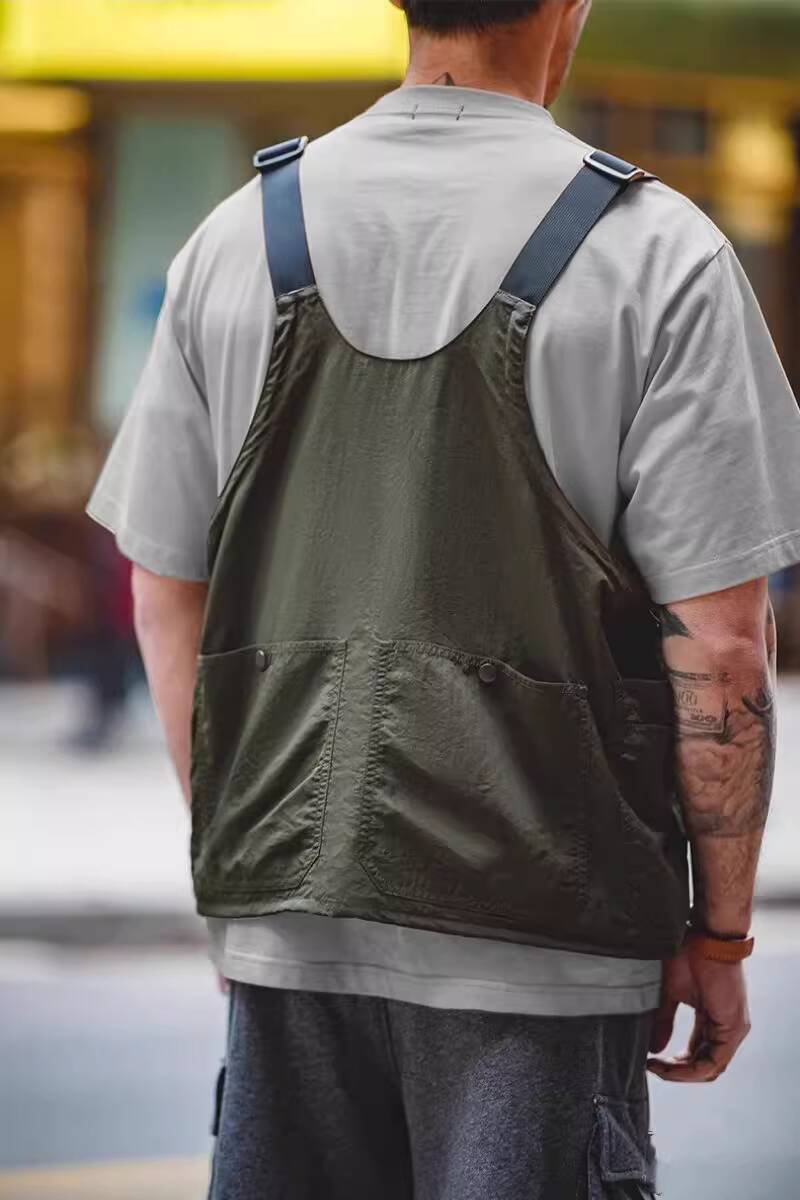 Gilet cargo fonctionnel rétro  - Haori Japanese Jacket avis et prix