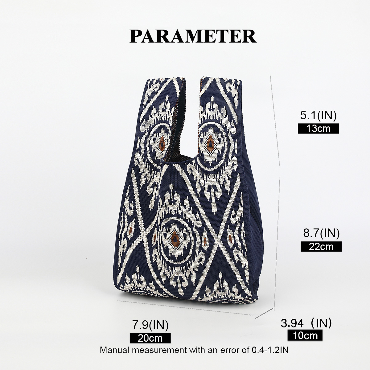 Sac à main tricoté de style et - Ethnic Fashion Book avis et prix