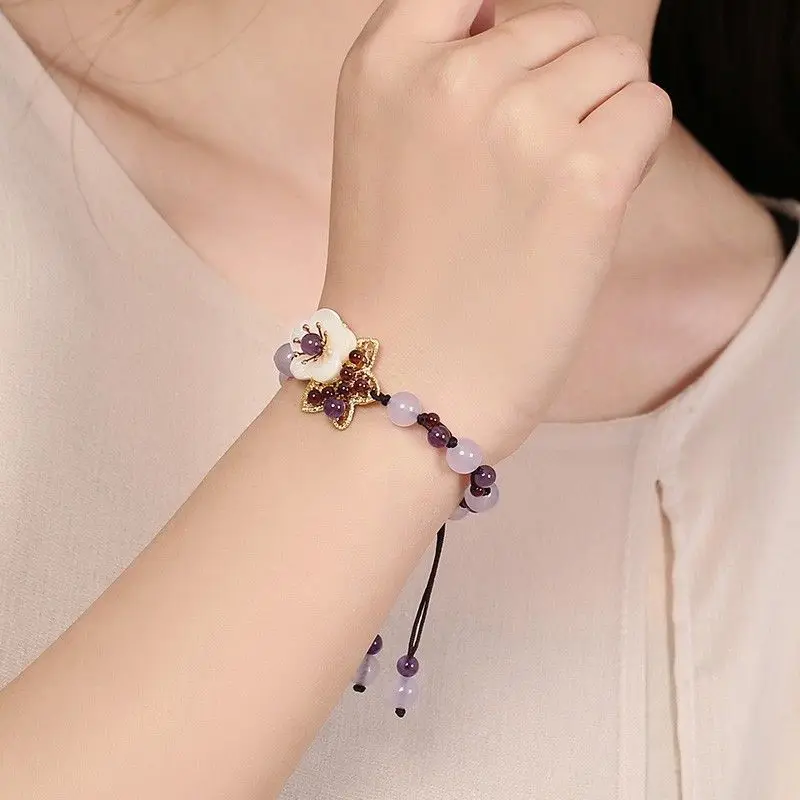 Bracelet en cristal chinois Mo - Ethnic Fashion For Ladies avis et prix