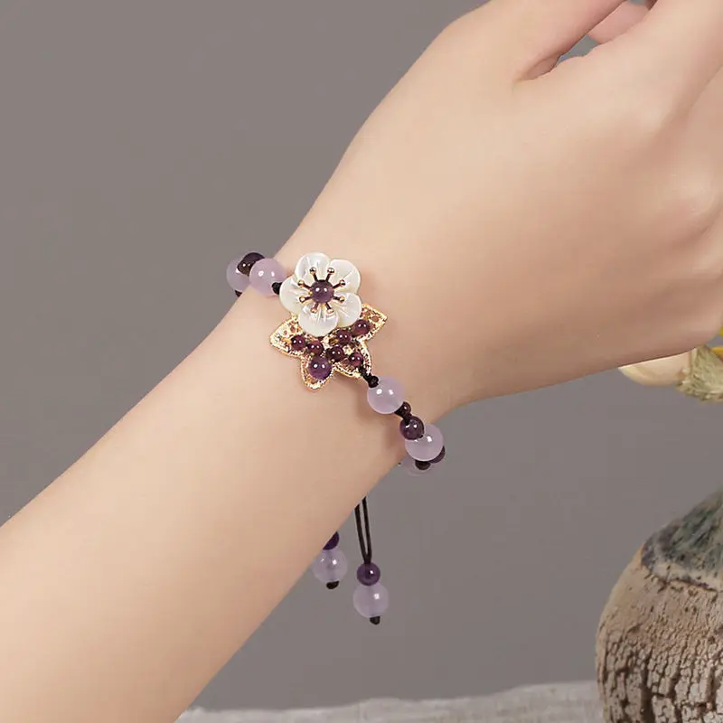 Bracelet en cristal chinois Mo - Ethnic Fashion For Ladies avis et prix