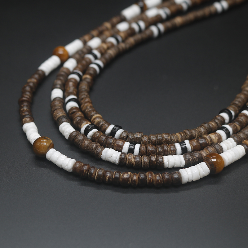 Collier de Perles Tribal AMP p - Ethnic Fashion Co In avis et prix