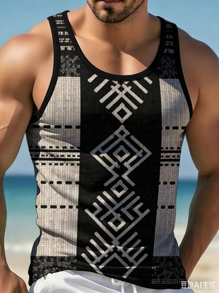 Débardeur Homme Vintage Ethniq - Men'S Ethnic Fashion Trends avis et prix