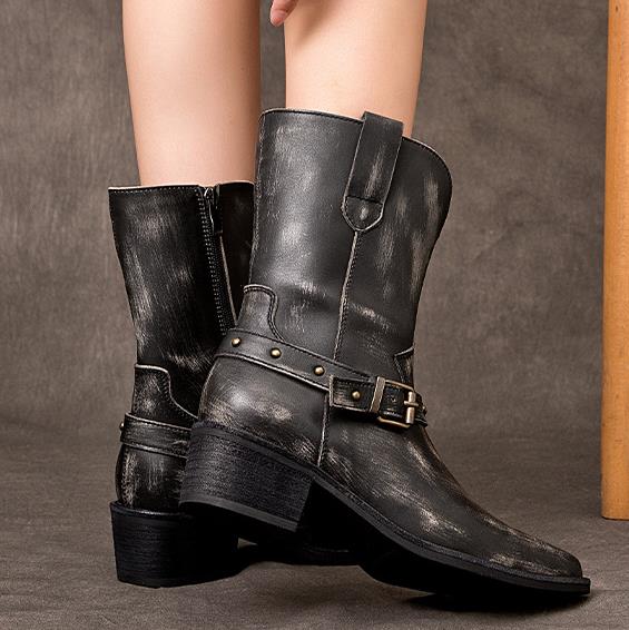 Bottines ethniques à talons ép - Ethnic Fashion For Ladies avis et prix