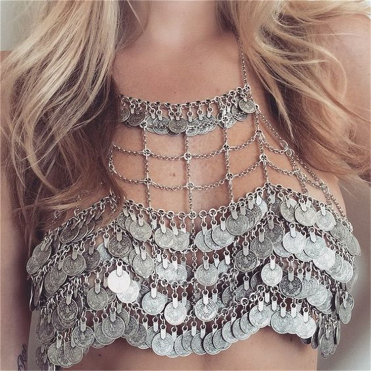 Plage gitane pièce gland Sexy  - Ethnic Fashion Co In avis et prix