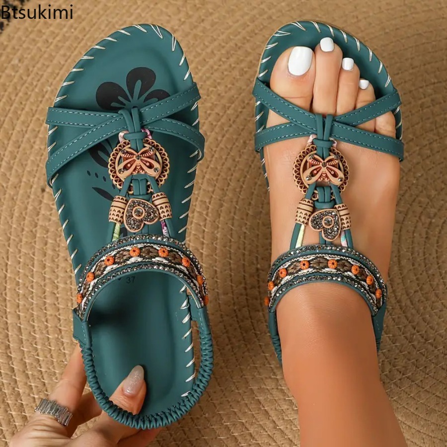 Sandales Bohèmes pour Femmes,  - Ethnic Fashion For Ladies avis et prix