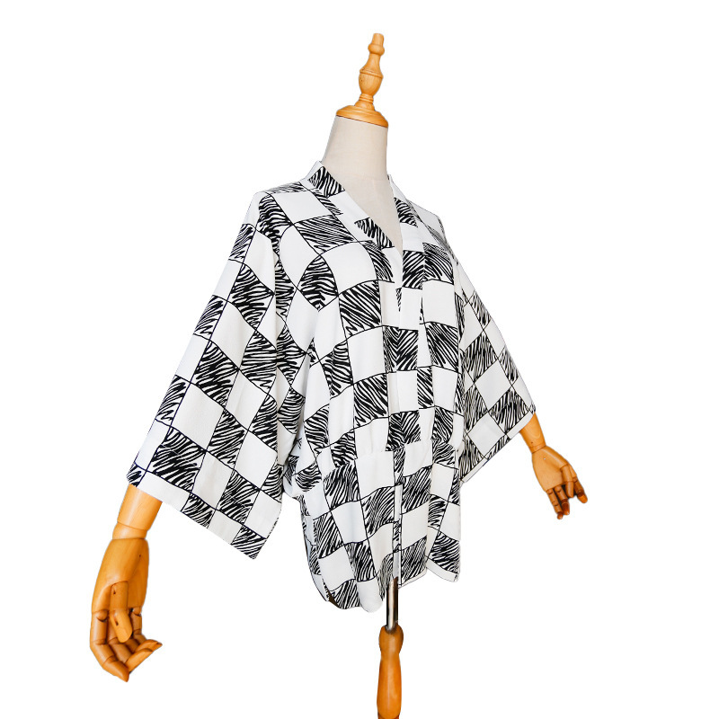 Veste d'été tissée en plumes p - Haori Japanese Jacket avis et prix