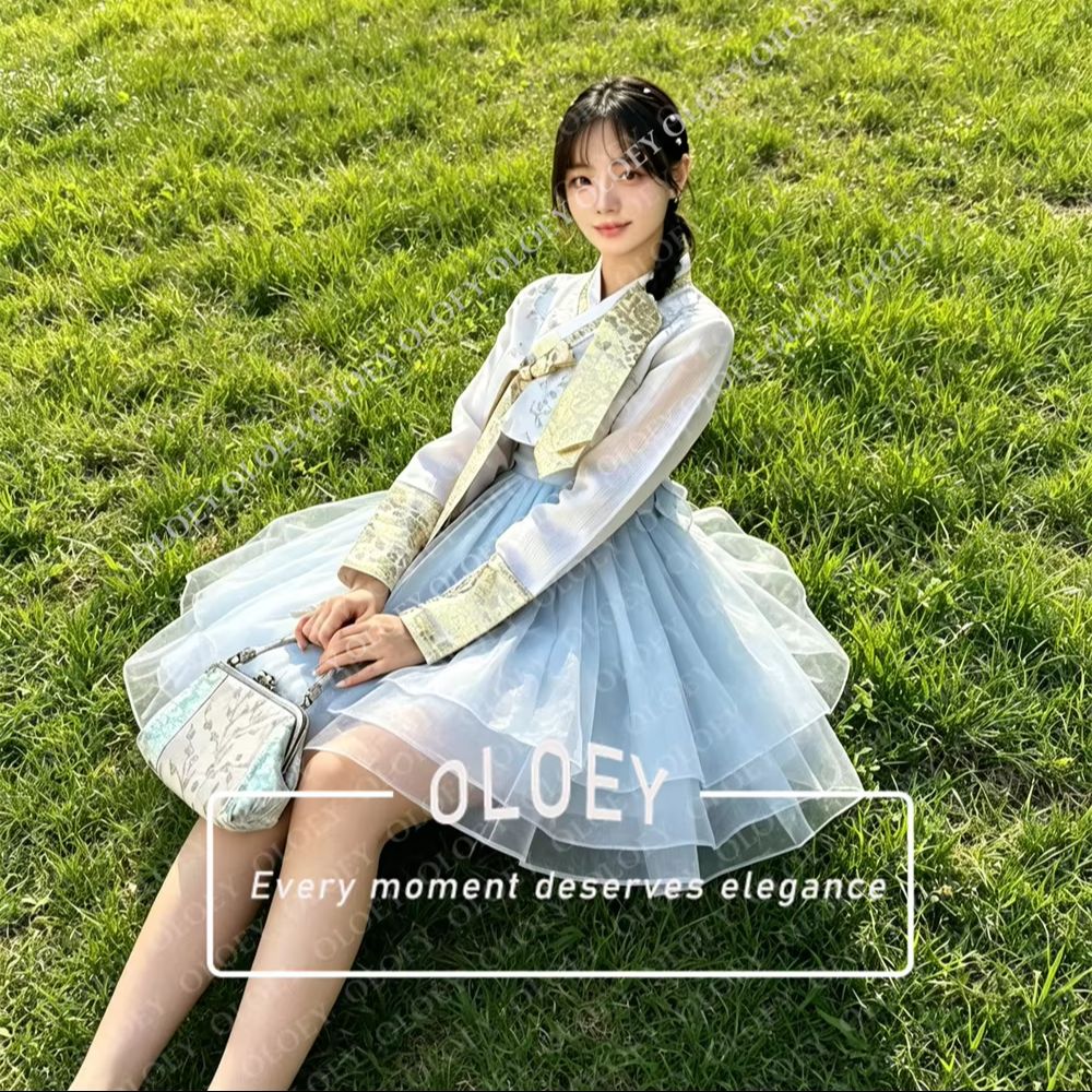 OLOEY Élégant Ensemble Hanbok  - Hanbok Modern Set avis et prix