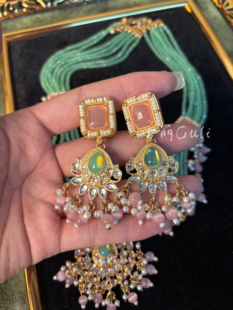 Boucles d'oreilles et collier  - Ethnic Fashion Book avis et prix
